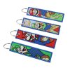 Porte-clés brodés et badges personnalisés 006