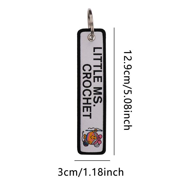 Porte-clés brodés et badges personnalisés 003
