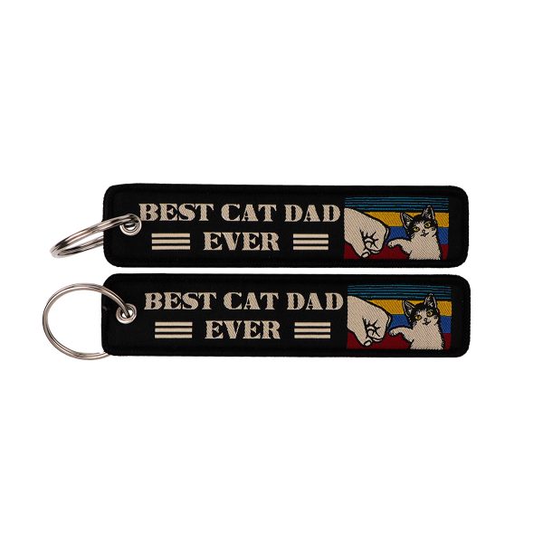 Porte-clés brodés et badges personnalisés 003