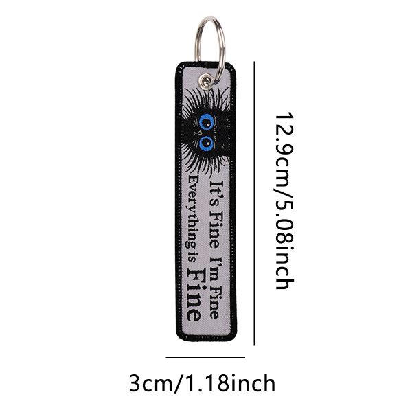 Porte-clés brodés et badges personnalisés 003