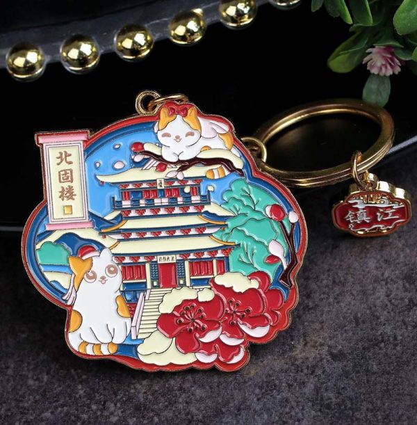 Personnalisation de porte‑clés métalliques 2005