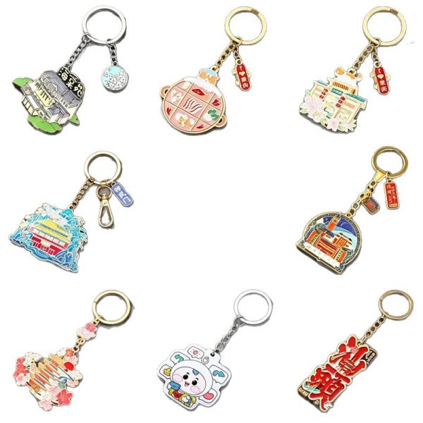 Personnalisation de porte‑clés métalliques 2002