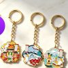 Personnalisation de porte‑clés métalliques 2002