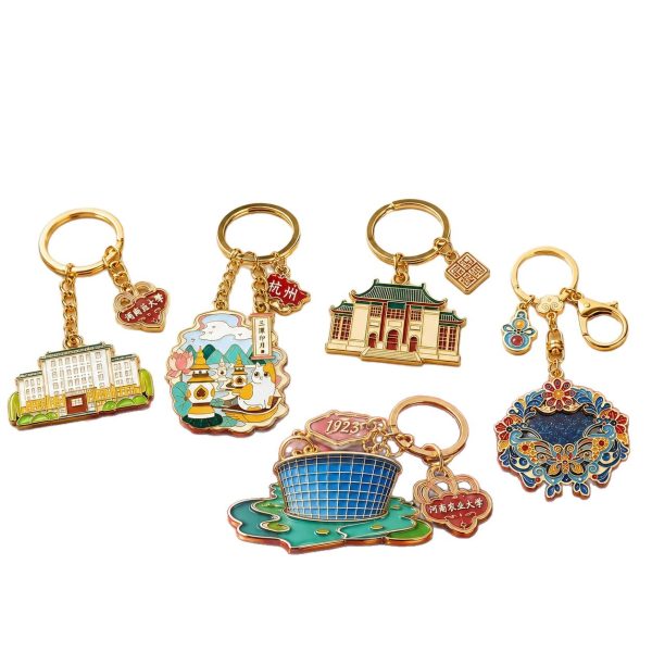 Personnalisation de porte‑clés métalliques 2002
